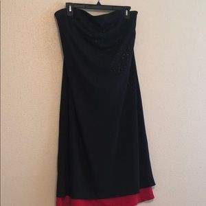 Express Strapless Dress